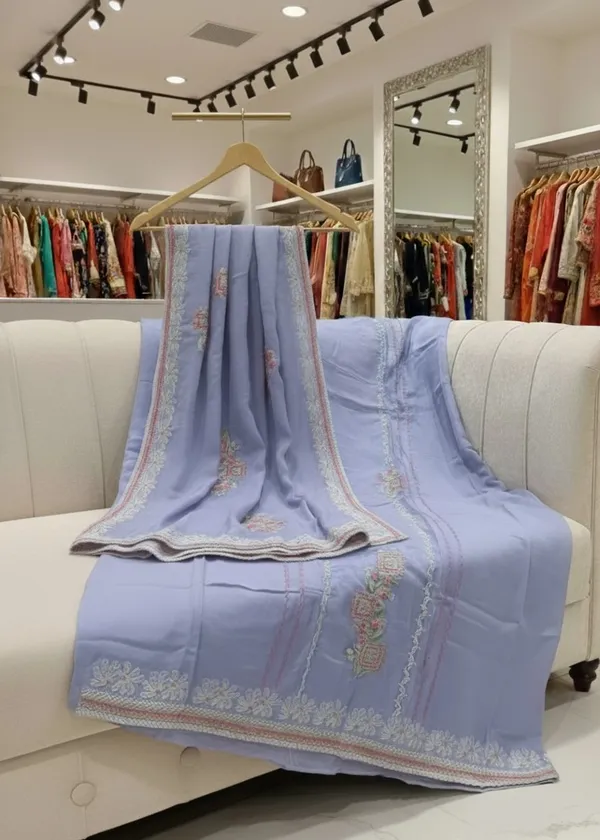 Lavender_Premium_Organza_Silk_Suit_Set_For_Women