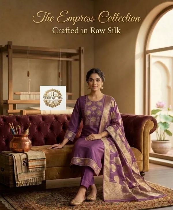 Purple_Premium_Fancy_Silk_Suit_Set_For_Women