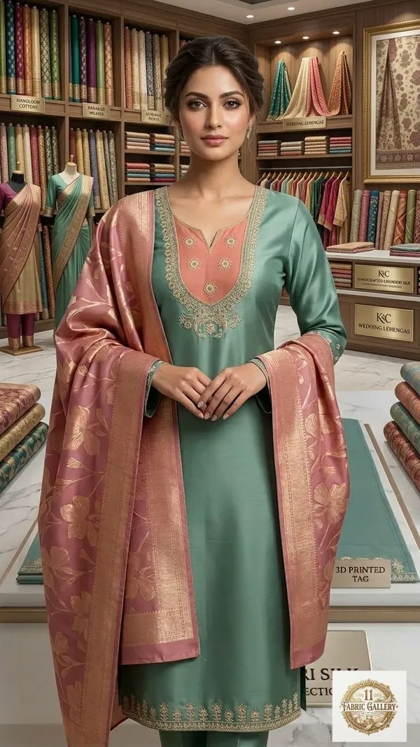 Dusty_Sky_Premium_Shimmer_Cotton_Suit_Set_For_Women