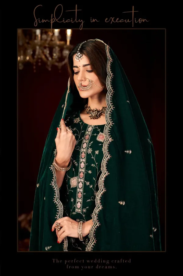 Green_Premium_Pure_Makhmal_Suit_Set_For_Women