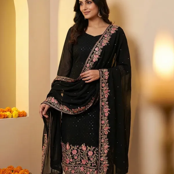 Black_Premium_Vichiter_Silk_Suit_Set_For_Women