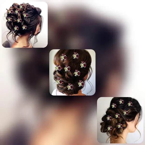 Pack_of_8_Maroon_Artificial_Rose_Hair_Pin_For_Women