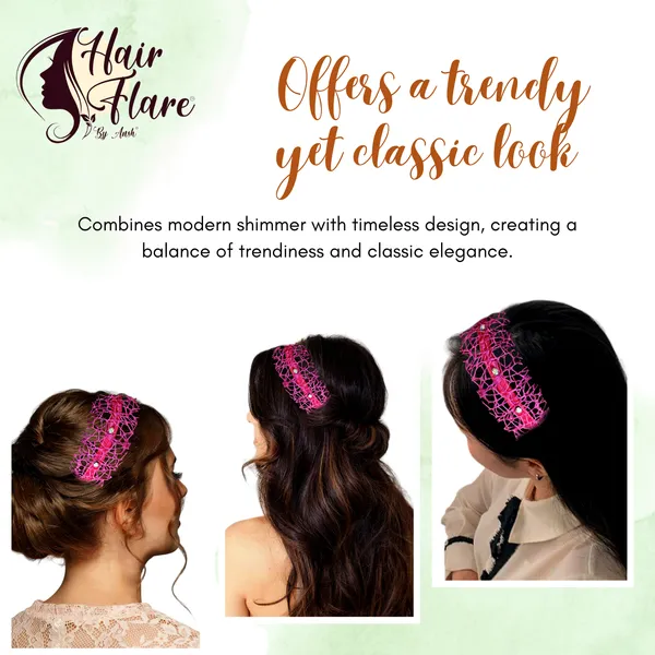 Elegant_ribbon-wrapped_hairband_featuring_shimmering_net_fabric_and_a_crystal_nag_adornment,_adding_sparkle_and_sophistication_to_your_hairstyle.