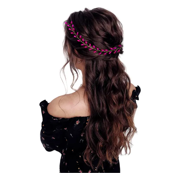 "Elegant_Eye-Shaped_Crystal_Headpiece_with_Wire_for_Strong_Grip_and_Two_Hooks_for_Secure_Attachment_to_Enhance_Hair_Styling"