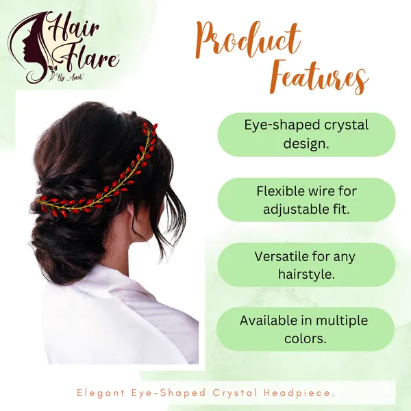 "Elegant_Eye-Shaped_Crystal_Headpiece_with_Wire_for_Strong_Grip_and_Two_Hooks_for_Secure_Attachment_to_Enhance_Hair_Styling"