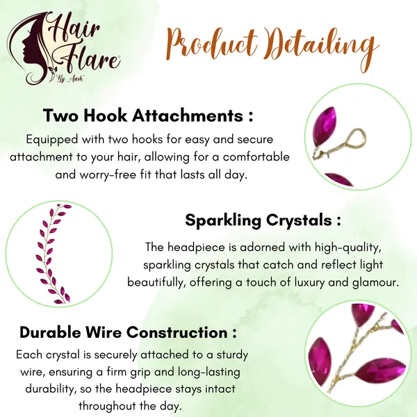 "Elegant_Eye-Shaped_Crystal_Headpiece_with_Wire_for_Strong_Grip_and_Two_Hooks_for_Secure_Attachment_to_Enhance_Hair_Styling"