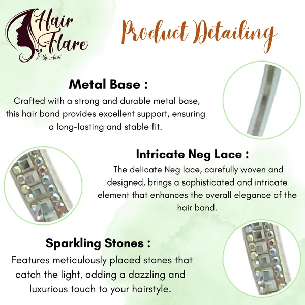 "Metal_Base_Hair_Band_Adorned_with_Stones_and_Neg_Lace_for_Elegant,_Stylish,_and_Secure_Hair_Styling_with_Unique_Detailing"