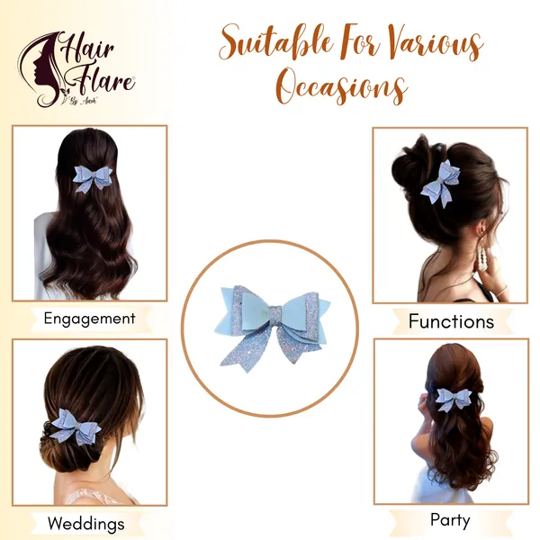 "Three-Layer_Fabric_Hair_Bow_with_Shimmering_Center_and_Secure_Clip_for_Easy_Attachment_and_Stylish_Hair_Accessory"