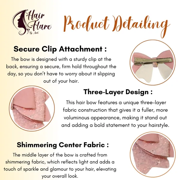 "Three-Layer_Fabric_Hair_Bow_with_Shimmering_Center_and_Secure_Clip_for_Easy_Attachment_and_Stylish_Hair_Accessory"