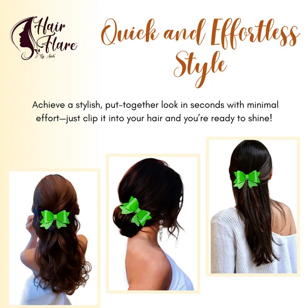 "Three-Layer_Fabric_Hair_Bow_with_Shimmering_Center_and_Secure_Clip_for_Easy_Attachment_and_Stylish_Hair_Accessory"
