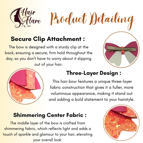 "Three-Layer_Fabric_Hair_Bow_with_Shimmering_Center_and_Secure_Clip_for_Easy_Attachment_and_Stylish_Hair_Accessory"
