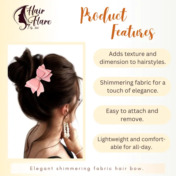 "Three-Layer_Fabric_Hair_Bow_with_Shimmering_Center_and_Secure_Clip_for_Easy_Attachment_and_Stylish_Hair_Accessory"