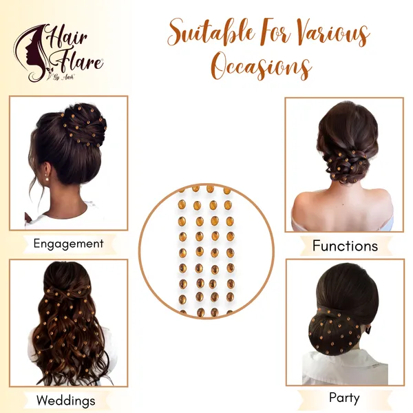 Golden_Shimmering_Oval_Stick_On_Hair_Stickers_(36_Pieces)_(16_X_14_X_10_Cm)