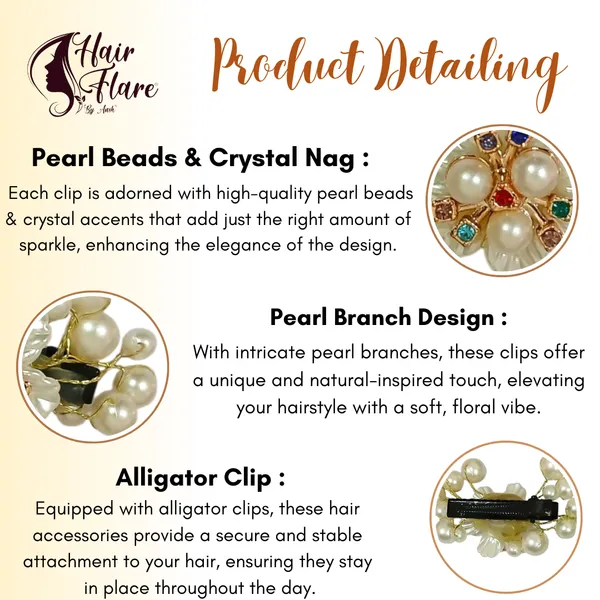 2-Piece_Pearl_Bead_&_Crystal_Nag_Hair_Clip_Set_with_Pearl_Branch_Adornments_���������_Secure_Alligator_Clips_for_Elegant_Hairstyles