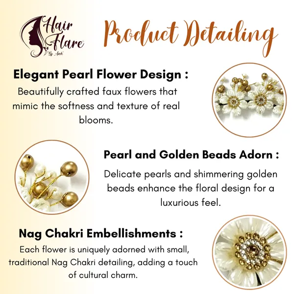 Gold_&_Silver_Artificial_Flower_With_Pearl_&_Stone_Hair_Vein_For_Women_&_Girls_(14_X_8_X_1_Cm)