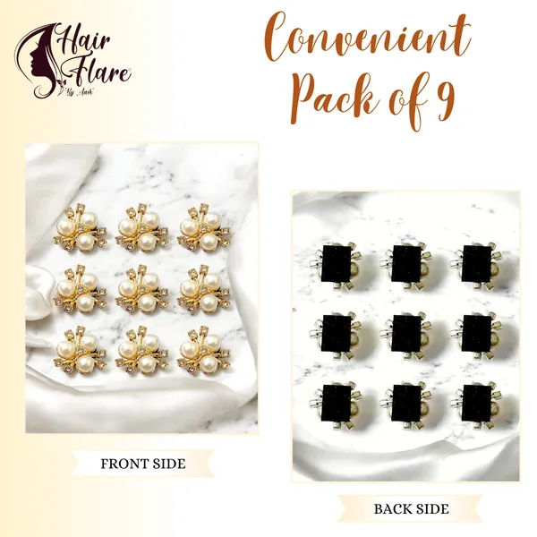 9-Piece_Pearl_Bead_&_Crystal_Velcro_Hair_Accessory_Set_���������_Elegant_Butterfly_Design_with_Velcro_Backing_for_Stylish_Hairdos