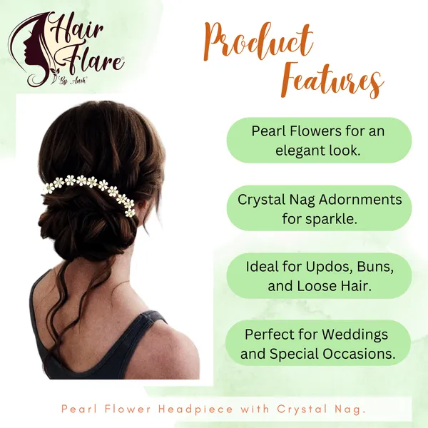 "Elegant_10-Medium_Pearl_Flower_Headpiece_with_Crystal_Nag_Adornments_and_Dual_Hooks_for_Secure_Hair_Attachment_and_Stylish_Look"