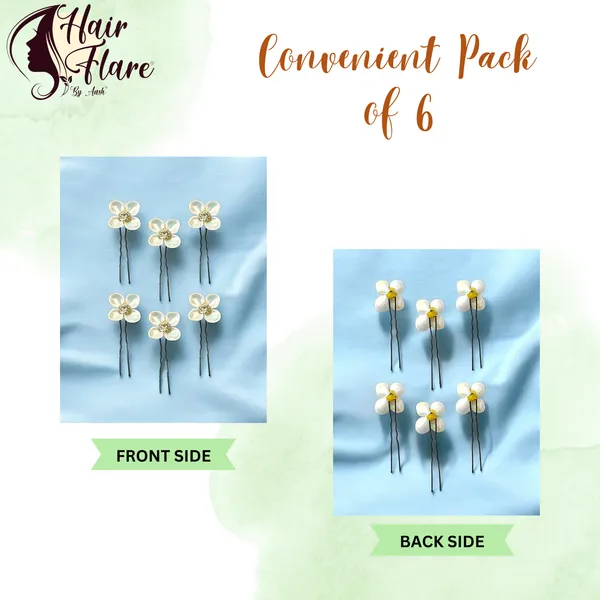 "Rainbow_Pearl_Flower_Juda_Pin_with_Crystal_Nag_Center,_Secure_Juda_Pin_Base_for_Elegant_and_Lasting_Hair_Attachment"
