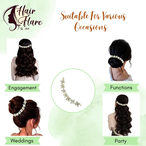 "Rainbow_Pearl_Flower_Headpiece_with_Crystal-Nag_Adornments_and_Secure_Attachment_Hooks_for_Elegant_Hair_Styling"