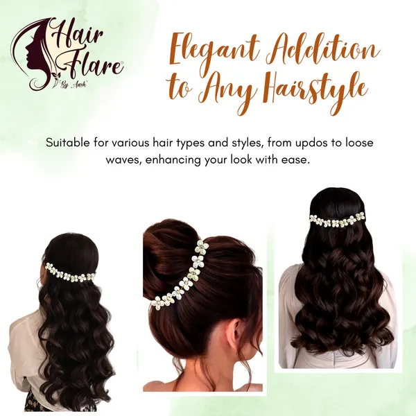 "Rainbow_Pearl_Flower_Headpiece_with_Crystal-Nag_Adornments_and_Secure_Attachment_Hooks_for_Elegant_Hair_Styling"