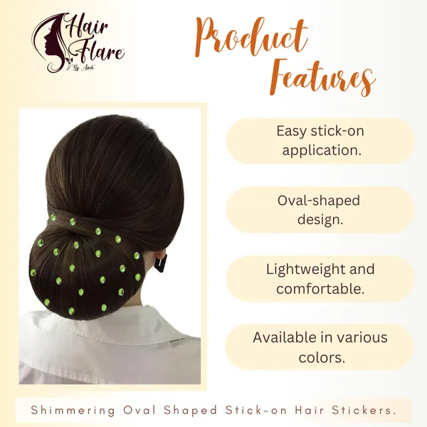 Light_Green_Shimmering_Oval_Stick_On_Hair_Stickers_(36_Pieces)_(16_X_14_X_10_Cm)