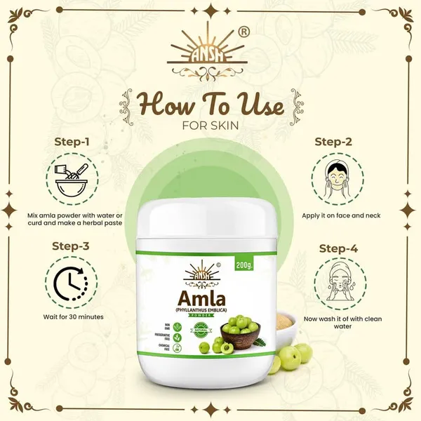 Multicolor_Pure_Amla_Powder_For_Hair_Growth_Anti_Hair_Loss_(200_Grams)