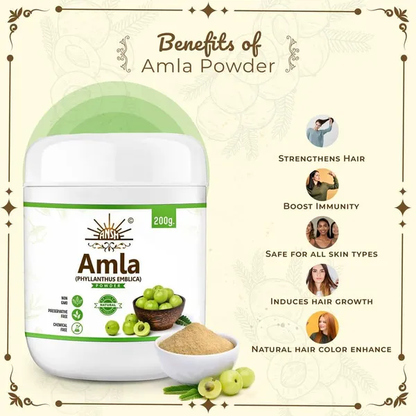 Multicolor_Pure_Amla_Powder_For_Hair_Growth_Anti_Hair_Loss_(200_Grams)