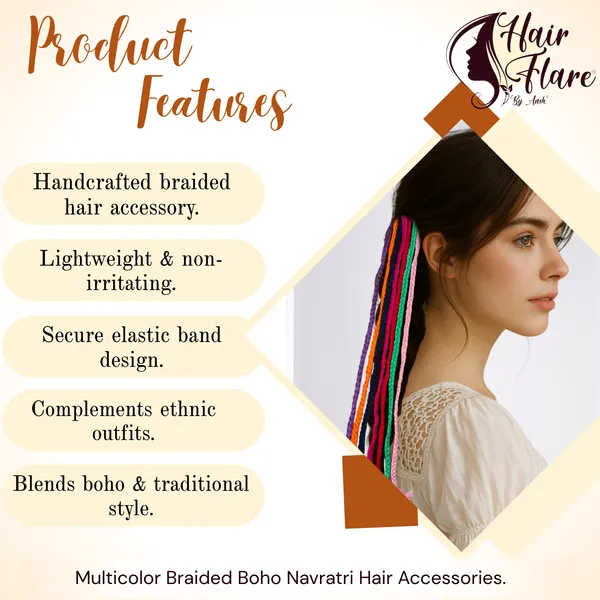 Boho_Navratri_Hair_Accessory_–_Multicolor_Braided_Hair_Extensions_with_Elastic_Band,_Handmade_Festive_Ethnic_Hair_Jewelry_for_Women_&_Girls