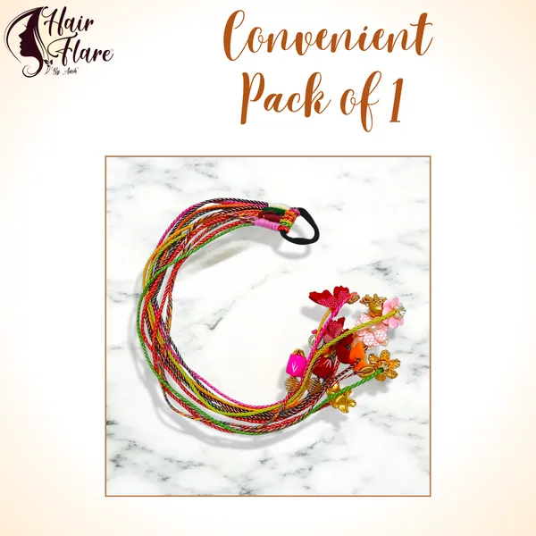 Boho_Navratri_Hair_Accessory_for_Women_&_Girls_–_Colorful_Ethnic_Hair_Strings_with_Butterfly,_Floral_Charms_–_Festive_Wear