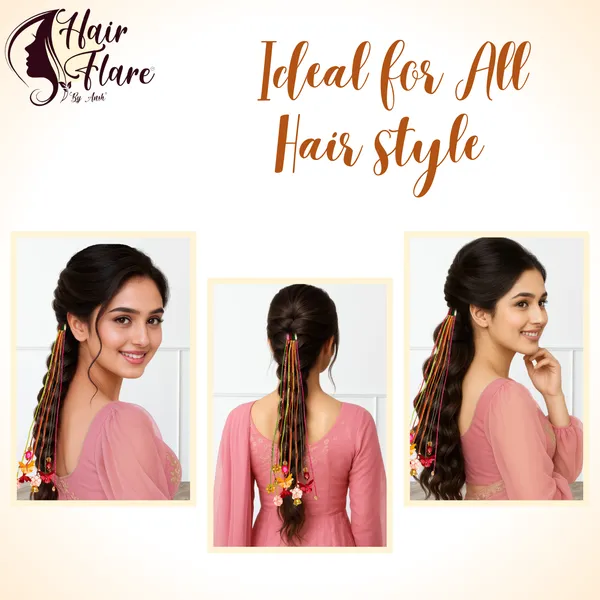 Boho_Navratri_Hair_Accessory_for_Women_&_Girls_–_Colorful_Ethnic_Hair_Strings_with_Butterfly,_Floral_Charms_–_Festive_Wear