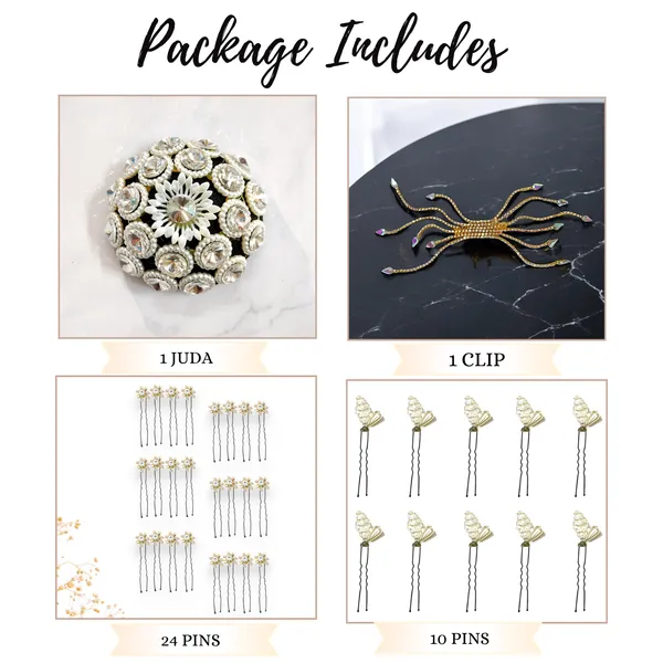 Bridal_Juda_Hair_Accessory_Set_with_Clip,_24_Floral_Pins,_and_10_Pearl_Pins_–_Elegant_Bun_Styling_Kit
