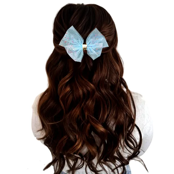 Chic_Net_Fabric_Hair_Bow.