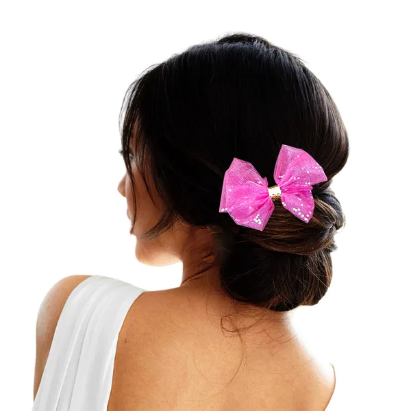 Chic_Net_Fabric_Hair_Bow.