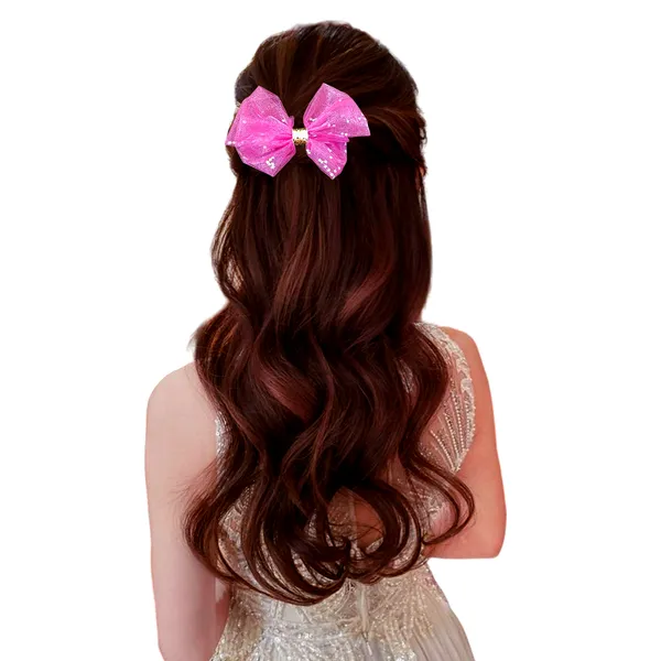 Chic_Net_Fabric_Hair_Bow.