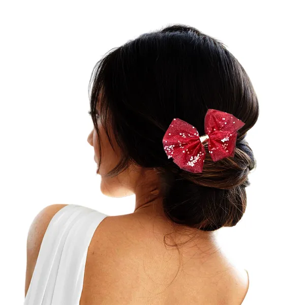 Chic_Net_Fabric_Hair_Bow.