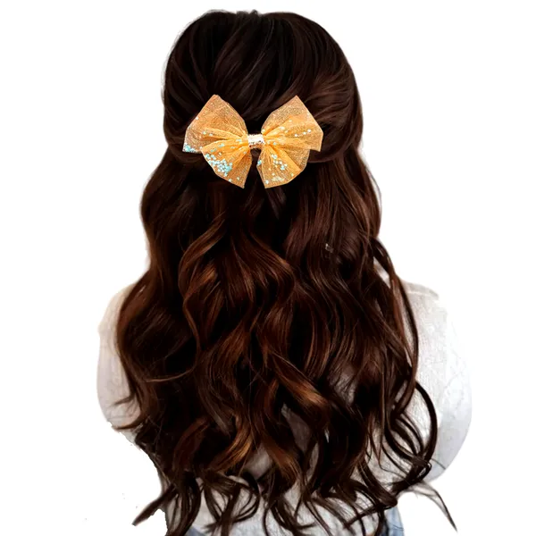 Chic_Net_Fabric_Hair_Bow.