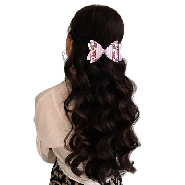 Chic_Rexine_Hair_Bow_Clip_with_Playful_Patterns.