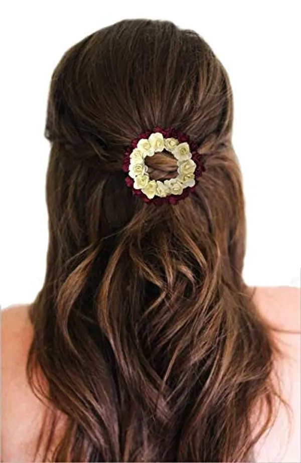 Maroon_Claw_Clips_Styling_Fashion_Accessories_Hair_Clutchers_For_Women