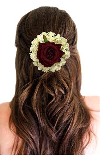 Maroon_Girls_Claw_Clips_Styling_Fashion_Accessories_Hair_Clutchers_For_Women