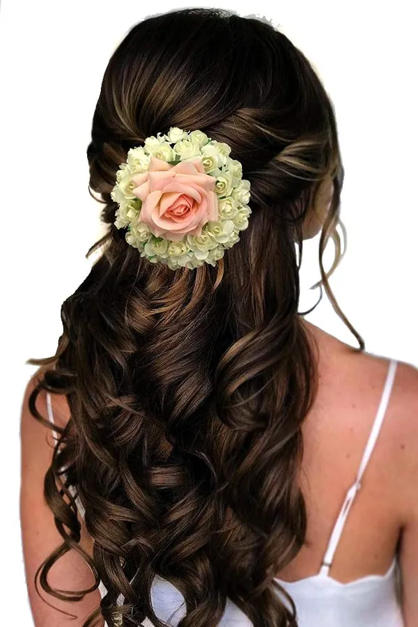 Peach_Claw_Clips_Styling_Fashion_Accessories_Hair_Clutchers_For_Women_(10.2_X_10.2_X_6.4_Cm)