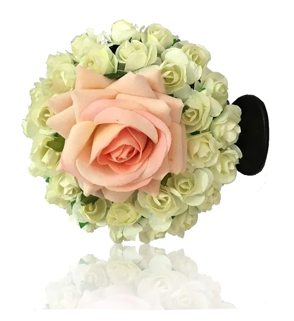 Peach_Claw_Clips_Styling_Fashion_Accessories_Hair_Clutchers_For_Women_(10.2_X_10.2_X_6.4_Cm)