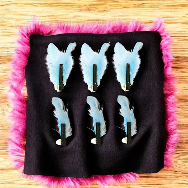 Discover_Our_Elegant_Feather_Hair_Clips:_Stylish,_Comfortable,_and_Adorned_with_Seashells_and_Pearls���������Perfect_for_Any_Occasion!_Versatile_Pack_of_6_Includes_Unique_Single_and_Double_Designs.