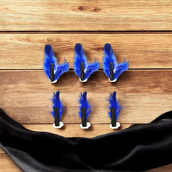 Discover_Our_Elegant_Feather_Hair_Clips:_Stylish,_Comfortable,_and_Adorned_with_Seashells_and_Pearls���������Perfect_for_Any_Occasion!_Versatile_Pack_of_6_Includes_Unique_Single_and_Double_Designs.