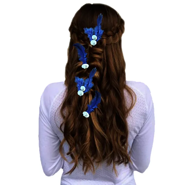 Discover_Our_Elegant_Feather_Hair_Clips:_Stylish,_Comfortable,_and_Adorned_with_Seashells_and_Pearls���������Perfect_for_Any_Occasion!_Versatile_Pack_of_6_Includes_Unique_Single_and_Double_Designs.