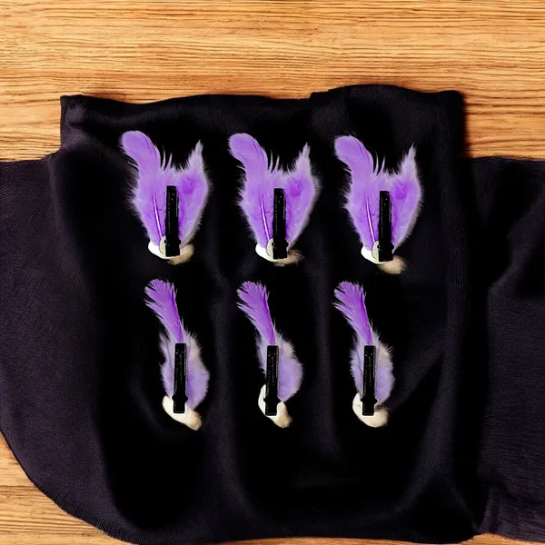 Discover_Our_Elegant_Feather_Hair_Clips:_Stylish,_Comfortable,_and_Adorned_with_Seashells_and_Pearls���������Perfect_for_Any_Occasion!_Versatile_Pack_of_6_Includes_Unique_Single_and_Double_Designs.