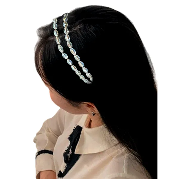Double_Line_Hairband_with_Round_&_Oval_Rainbow_Transparent_Beads_Elegant,_Colorful,_and_Stylish_Hair_Accessory