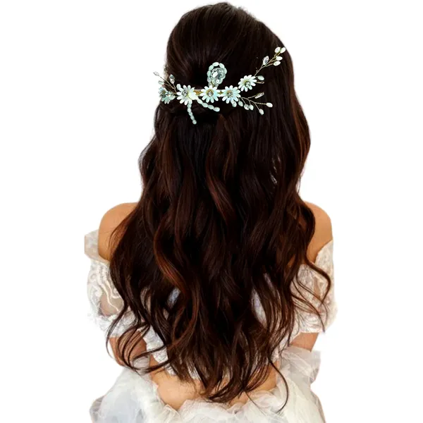 Elegant_5-Pearl_Flower_Hair_Clip_with_Crystal_Center,_Eye-Shaped_Crystals_&_Beaded_Branches_for_Secure_Hair_Attachment
