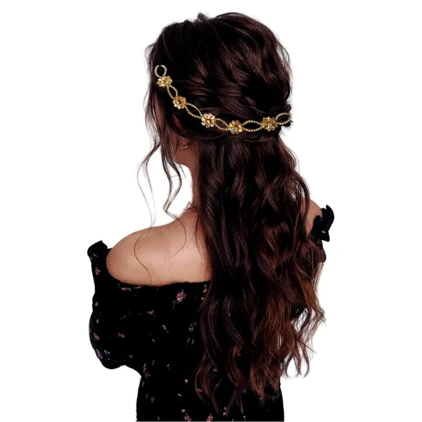 Elegant_Crystal_Chain_Headpiece_with_Delicate_Drop-Shaped_Flower_for_a_Glamorous,_Timeless_Hair_Accessory_Look