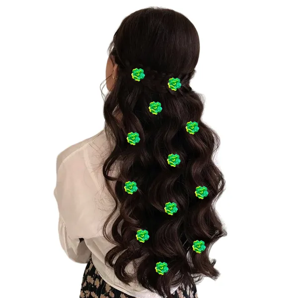 Elegant_Golden_Pin_Base_Hair_Accessory_with_Plastic_Rose_Flower_Adornment__Perfect_for_Adding_Charm_to_Your_Hairstyles