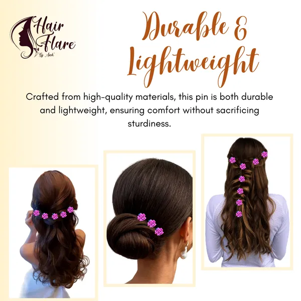 Elegant_Golden_Pin_Base_Hair_Accessory_with_Plastic_Rose_Flower_Adornment__Perfect_for_Adding_Charm_to_Your_Hairstyles